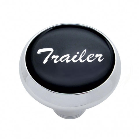 "Trailer" Deluxe Air Valve Knob - Black Glossy Sticker