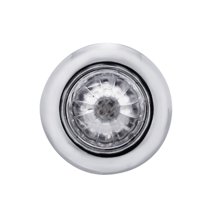 4 LED Dual Function 3/4" Mini Watermelon Light (Clearance/Marker) - Red LED/Clear Lens