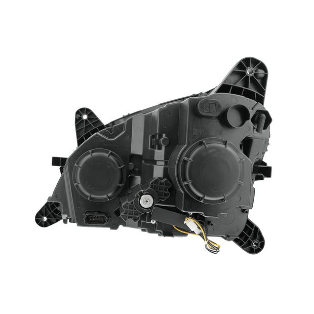 Chrome Projection Headlight With LED Position Light & Sequential Signal For 2012-2021 Peterbilt 579- Passenger