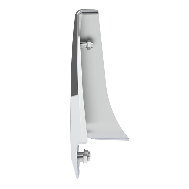 Chrome Plastic Fuel Tank Fairing Trim For 2018-2024 Freightliner Cascadia