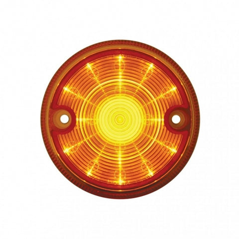 15 LED 3" Series 1 Light Only For Double Face Light Housing - Amber LED/Amber Lens