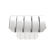120" 430 Stainless Steel (16ga) Beaded Edge Ribbed Full Fender 60" Spread - SR Series (Pair)