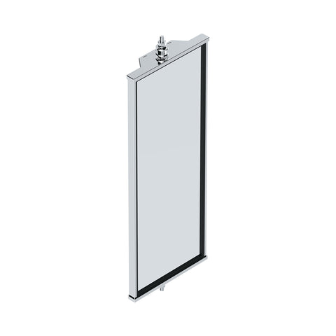 thumbnail image 2 of SANWA 6x16 Inch Stainless Steel West Coast Mirror – Heavy Duty Truck Direct Replacement 2 of 6