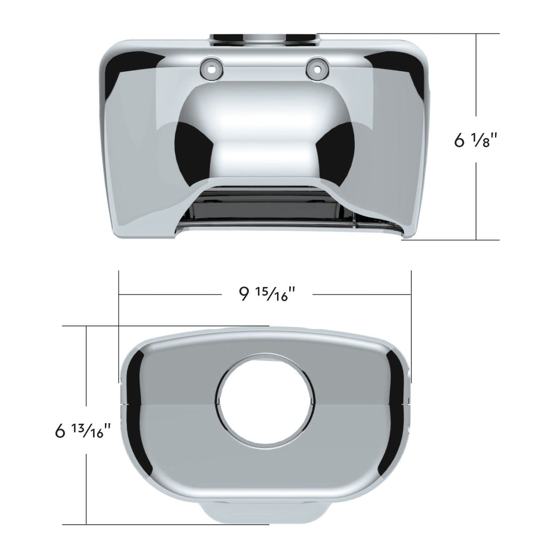 Upper Steering Column Cover For PB 389 (2008-2023), PB 388/386 (2006-2015), &amp; KW W900L/T600 (2006-2007)
