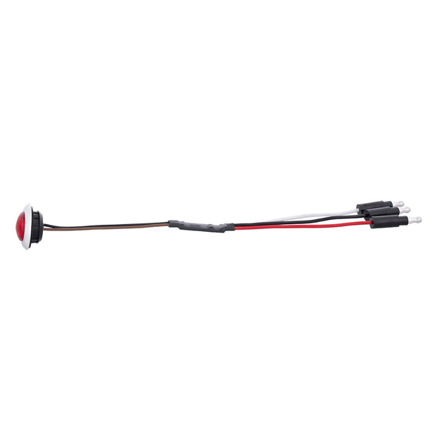 LED Dual Function ArcBlast 3/4" Mini Light (Clearance/Marker) - Red LED/Red Lens