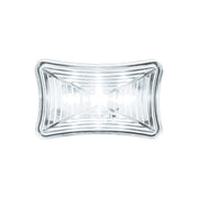 3 LED Rectangular Auxiliary Light-White LED/Clear Lens