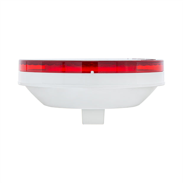 16 LED 4" Round Turbine Light (Stop, Turn & Tail) - Red LED/Red Lens