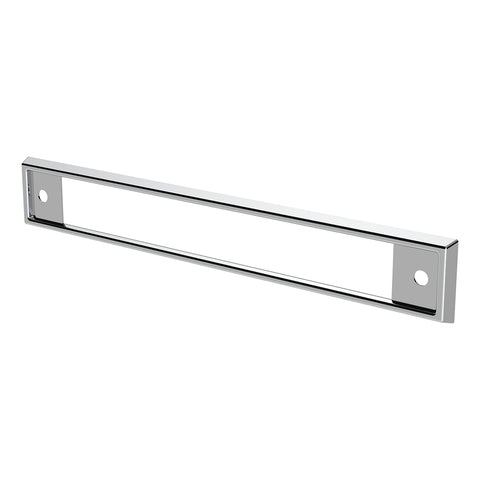 Chrome Plastic Headliner Warning Lights Bezel For Kenworth W900 (1990-2005) And T800/T600 (1993-2005)