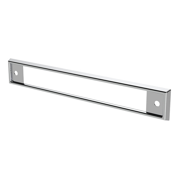 Chrome Plastic Headliner Warning Lights Bezel For Kenworth W900 (1990-2005) And T800/T600 (1993-2005)