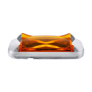 4 LED Saber Rectangular Marker Light With Amber Lens