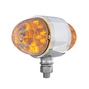 34 LED Dual Function Watermelon Double Face Light - Amber LED/Clear Lens