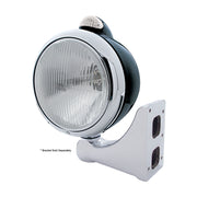 Black Guide 682-C Headlight H4 & Dual Mode LED Signal - Clear Lens