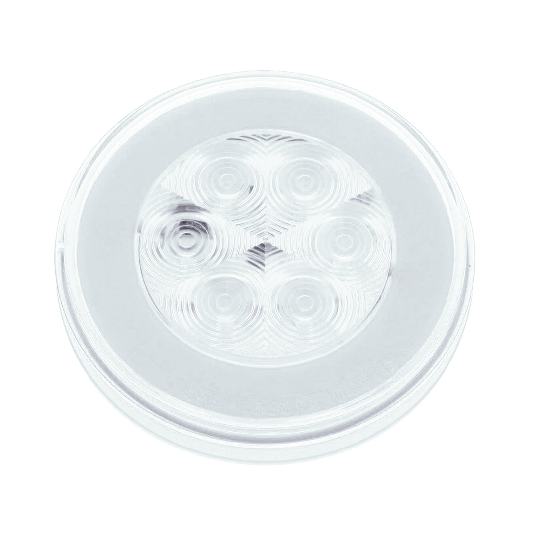 21 LED 4" GloLight (Turn Signal) - Amber LED/Clear Lens