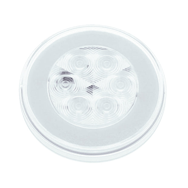 21 LED 4" GloLight (Turn Signal) - Amber LED/Clear Lens