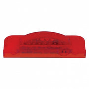 7 LED Rectangular Light (Clearance/Marker) - Red LED/Red Lens