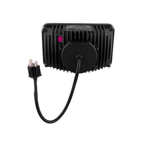 ULTRALIT - Single High Power CREE LED 4" X 6" Headlight - High Beam
