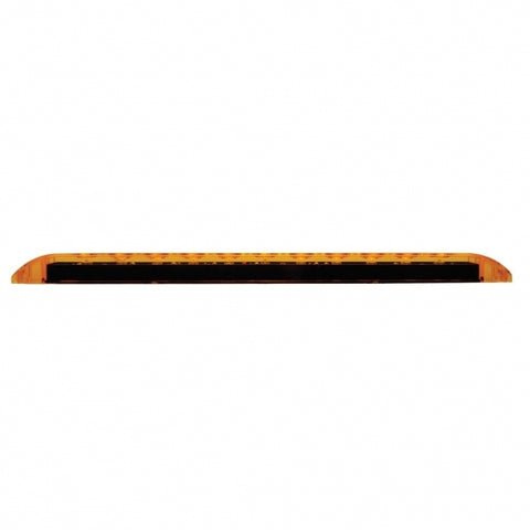 11 LED 17" Turn Signal Light Bar - Amber LED/Amber Lens
