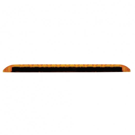 11 LED 17" Turn Signal Light Bar - Amber LED/Amber Lens
