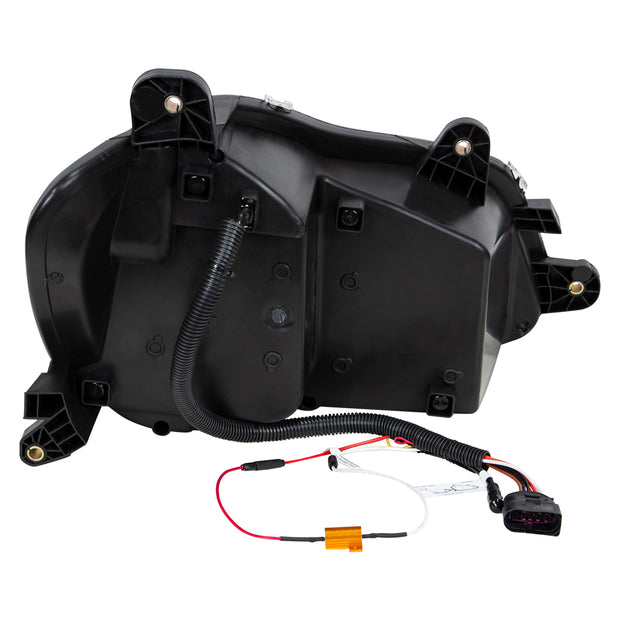 Black 10 LED Headlight For 2013-2021 Kenworth T680 - Passenger Side