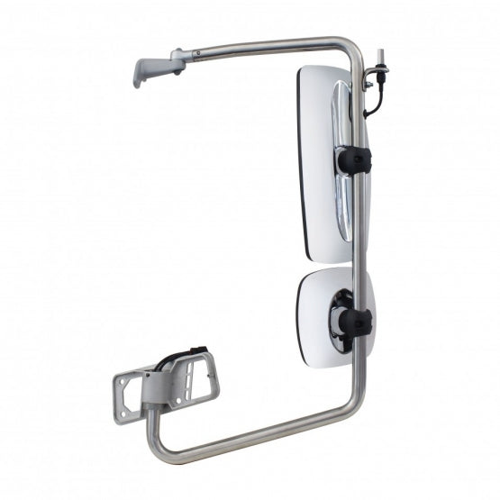 Chrome Mirror Assembly For 2001-2020 Freightliner Columbia - Driver-Heated