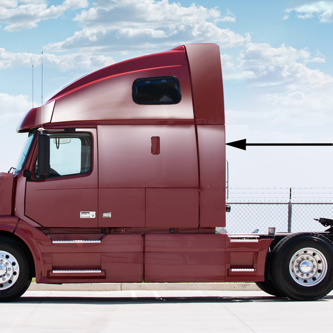 Lower Side Cab Fairing Extension For 2003-2017 Volvo VNL-Driver