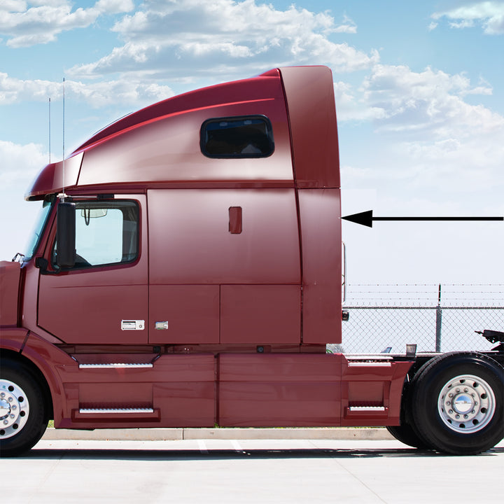 Lower Side Cab Fairing Extension For 2003-2017 Volvo VNL-Driver