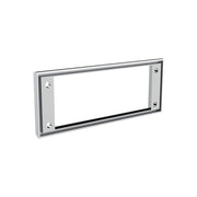 Chrome Plastic A/C Control Dash Panel Bezel For Kenworth W900 (1990-2005) & T800 (1986-2005)