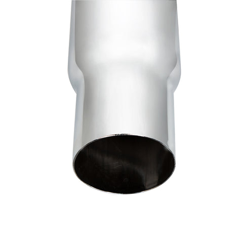 6" Bull Reduce To 5" OD Bottom Exhaust - 84" L