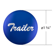 "Trailer" Glossy Air Valve Knob Candy Color Sticker - Indigo Blue