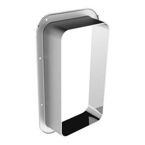 Chrome Interior View Window Trim For Kenworth W900L (1990-2005) And T800 (1986-2005)