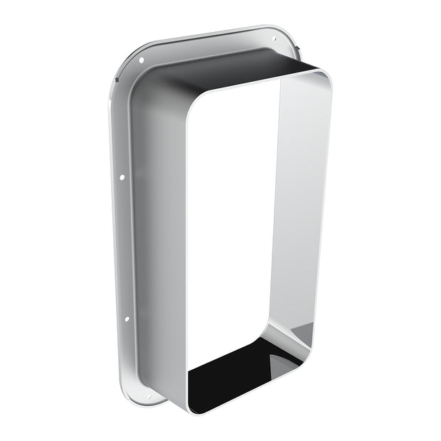 Chrome Interior View Window Trim For Kenworth W900L (1990-2005) And T800 (1986-2005)