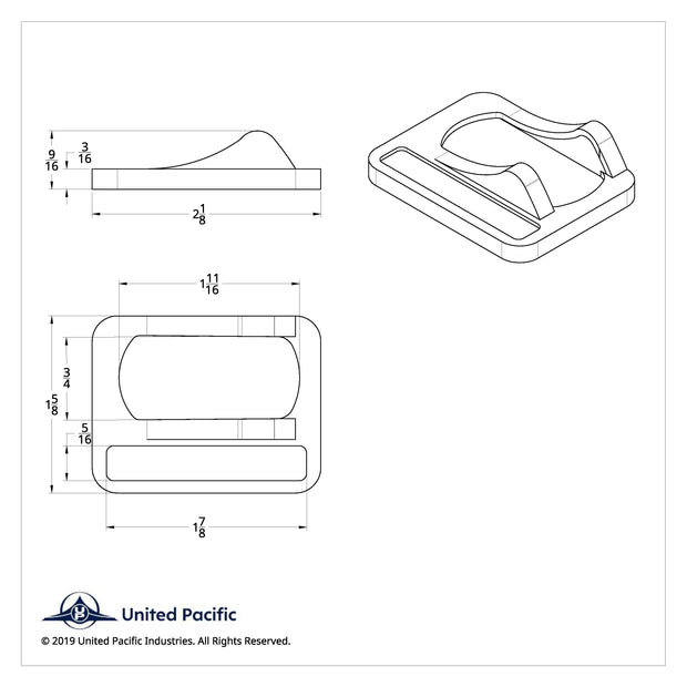 Chrome Plastic Rocker Switch Cover With Stainless Plaque For Peterbilt - Air Suspension