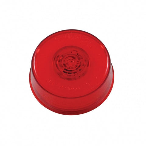 6 LED 2" Round GloLight (Clearance/Marker) - Red LED/Red Lens