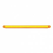 24 LED Dual Function 12" GloLight Bar (Turn Signal) - Amber LED & Lens (Card)