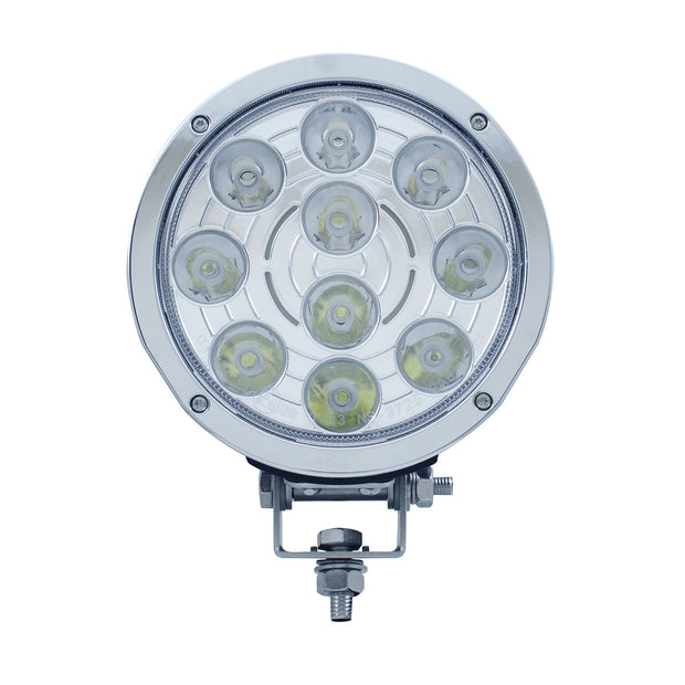 10 High Power 3-Watt LED 7" Driving Light - 1300 Lumens