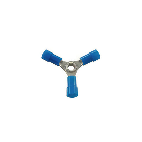 22-18 AWG 3-Way (Y) Vinyl Connector (4-Pack)