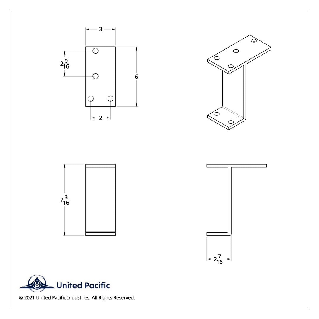 Black Mounting Bracket