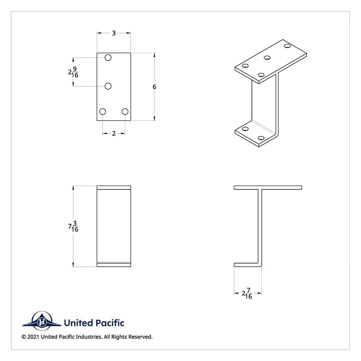 Black Mounting Bracket