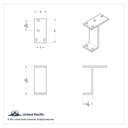 Black Mounting Bracket