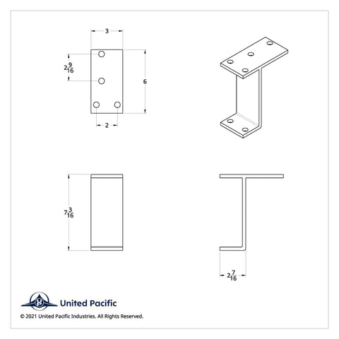 Black Mounting Bracket