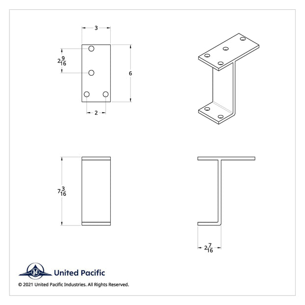 Black Mounting Bracket
