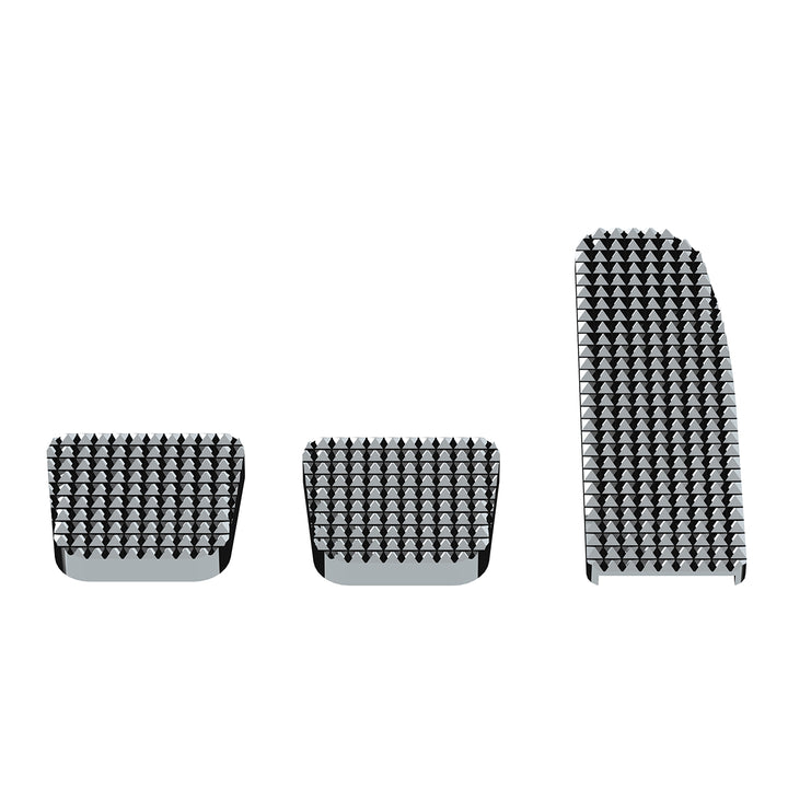 Chrome Billet Aluminum Diamond Pedal Set For 2008-2017 Freightliner Cascadia/Coronado/M3