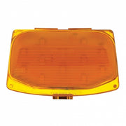 12 LED Front Fender Tip Light For Harley Motorcycle- Amber LED/Amber Lens