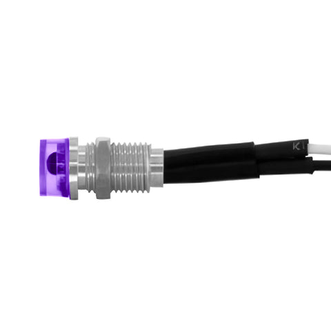 Single LED Indicator Light - Purple