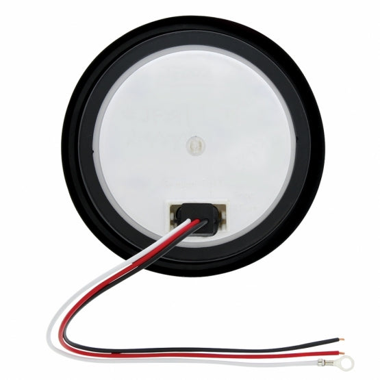 30 LED 4" Round Light Kit (Stop, Turn &amp; Tail) - Red LED/Red Lens