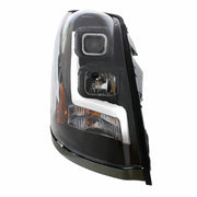 Blackout Projection Headlight With LED Position Light Bar For 2003-2017 Volvo VN/VNL - Passenger