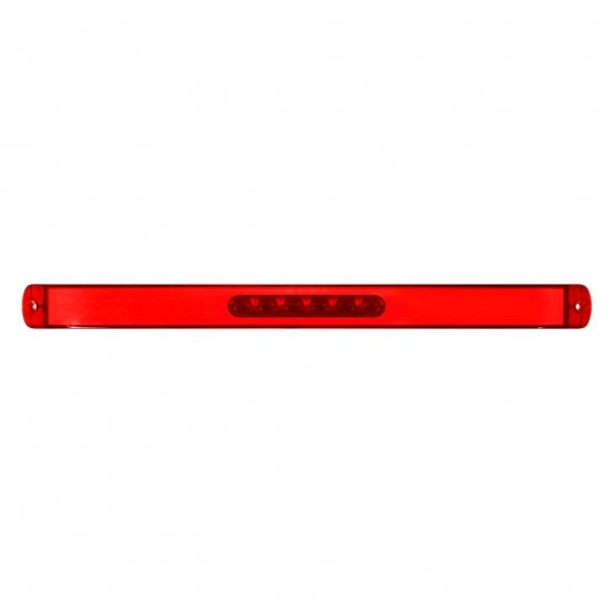 28 LED 17" GloLight Bar (Stop, Turn &amp; Tail) - Red LED/Red Lens