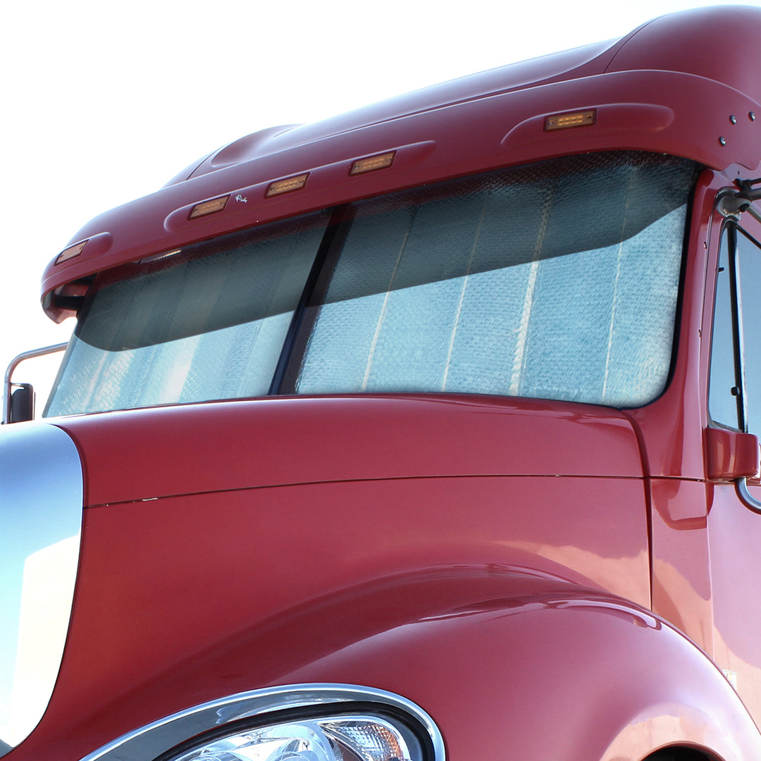 Windshield Sunshade For Freightliner FLD120 (1987-2010), Century (1996-2015),&amp; Columbia (2002-2015)