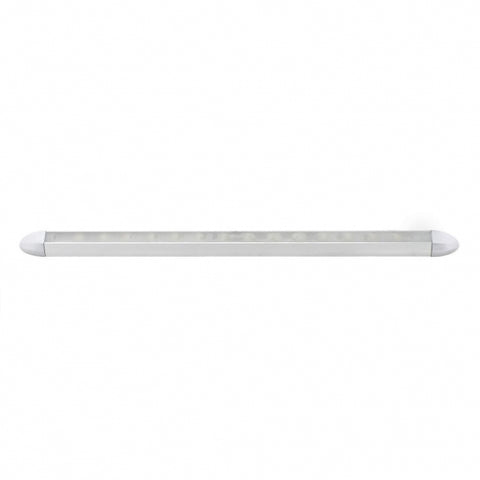 14 LED 6" Slim Light Bar - Blue LED/Clear Lens