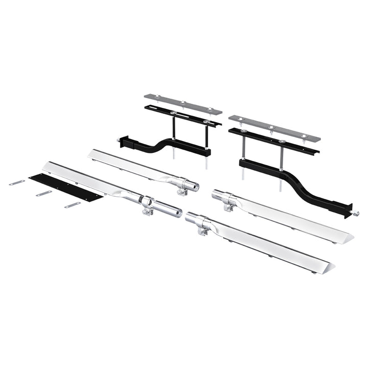 29" 430 Stainless Steel Universal Standard Duty Full Tandem Fender Mounting Arm Kit (Pair)